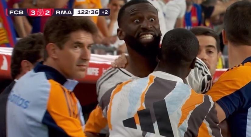 Rüdiger először szólalt meg ámokfutása után