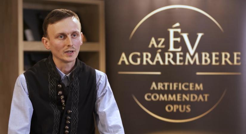 Hegedűs László – Az Év Fiatal Gazdája 2024-ben