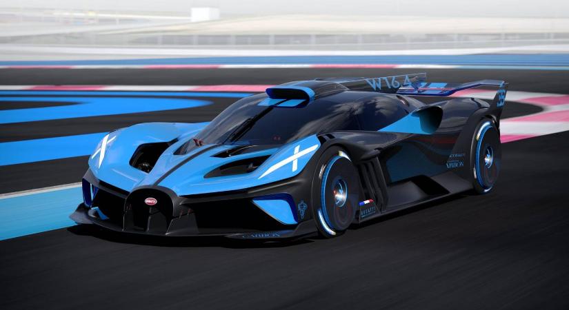 60 kilométerenként cserélni kell a Bugatti Bolide nevetségesen drága gumijait