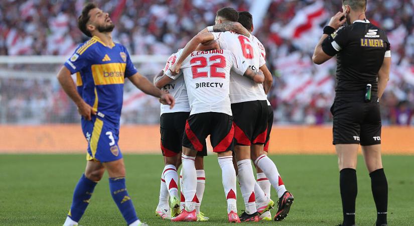 Superclásico: a River Plate legyőzte a Boca Juniorst – videóval