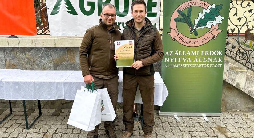 Tamásiba került az Év erdésze díj