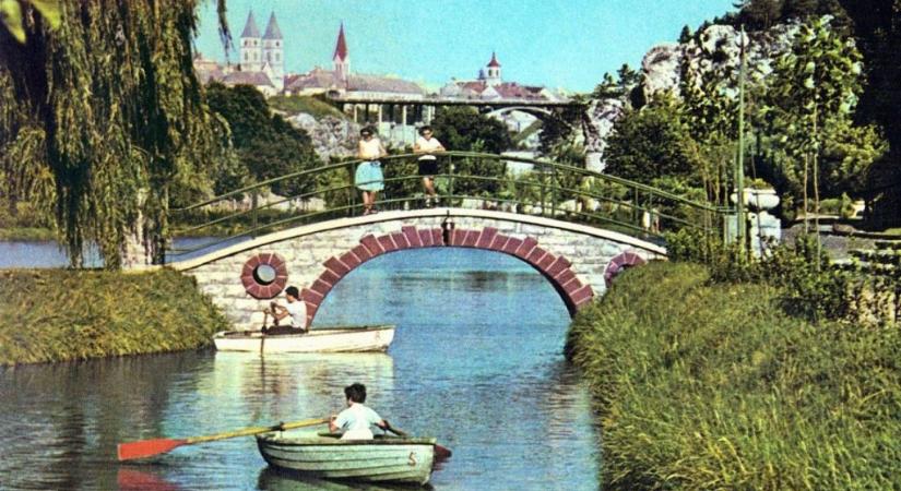 Ilyen volt a veszprémi csónakázótó az 1960-as években (veol.hu)