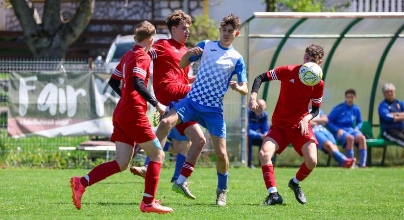U19: az Egerszalók nemcsak visszavágott, lehet, a bajnoki címről is döntött Felsőtárkányban?