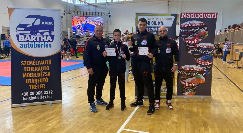 Sikeres kick-box szereplés Mogyoródon
