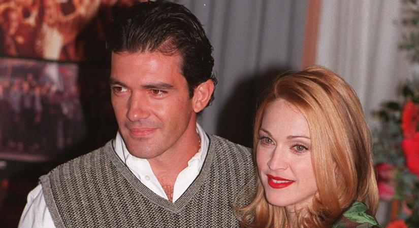 Hiába vetette be Madonna minden vonzerejét: Antonio Banderas kitartott felesége mellett