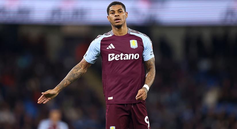 Marcus Rashford várhatóan kihagyja az Aston Villa szezonjának hátralévő részét
