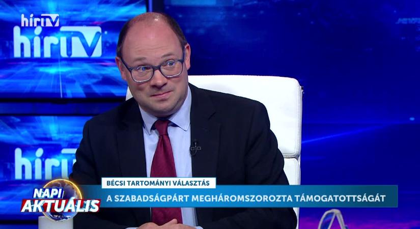 Napi aktuális - Bauer Bence: A szociáldemokraták ezúttal is megnyerték a bécsi választást  videó