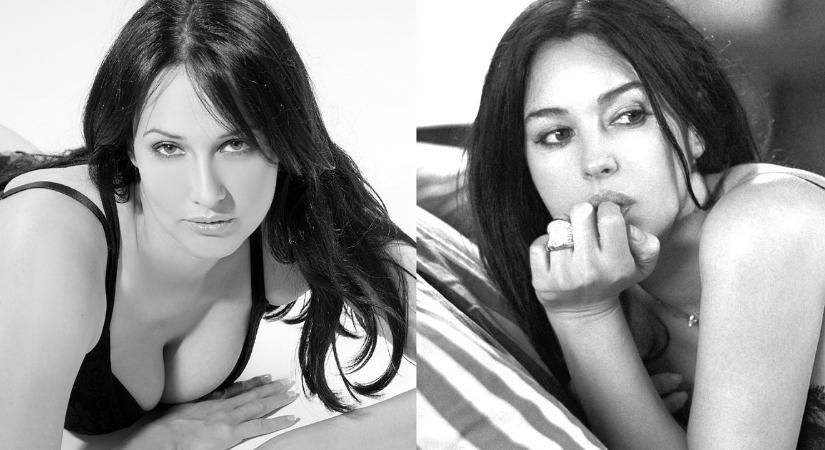 Goztola Lorent Kristina és Monica Bellucci: a filmipar is felfigyelt a hasonlóságra