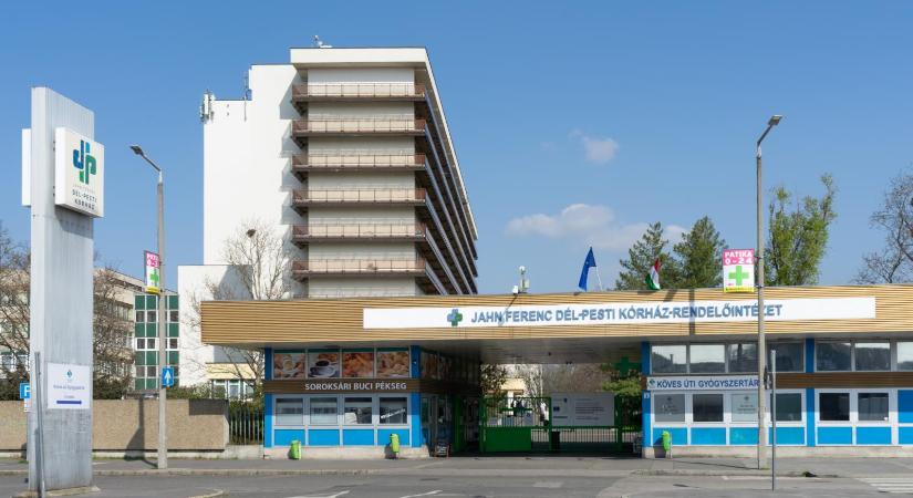 Kiesett egy férfi a a Jahn Ferenc Dél-pesti Kórház kilencedik emeletéről