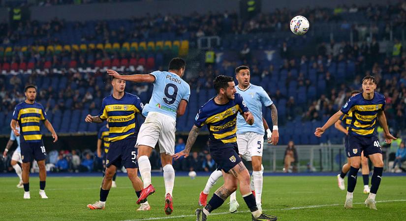 Serie A: két góllal is vezetett a Lazio otthonában a Parma, de végül nem tudott nyerni – videóval