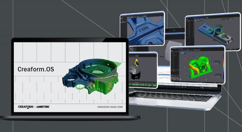 A Creaform bemutatja a Creaform.OS-t és a Creaform Metrology Suite-ot a maximális felhasználói élmény érdekében