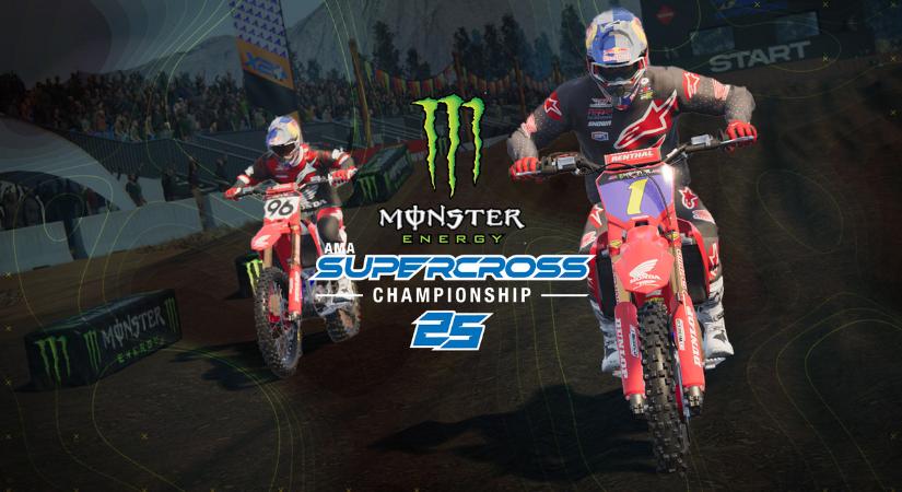 Monster Energy Supercross Championship 25 teszt – Egy év kihagyás után újra várnak az arénák!