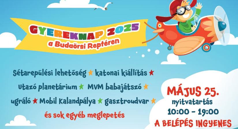 Gyereknap a Budaörsi Repülőtéren 2025