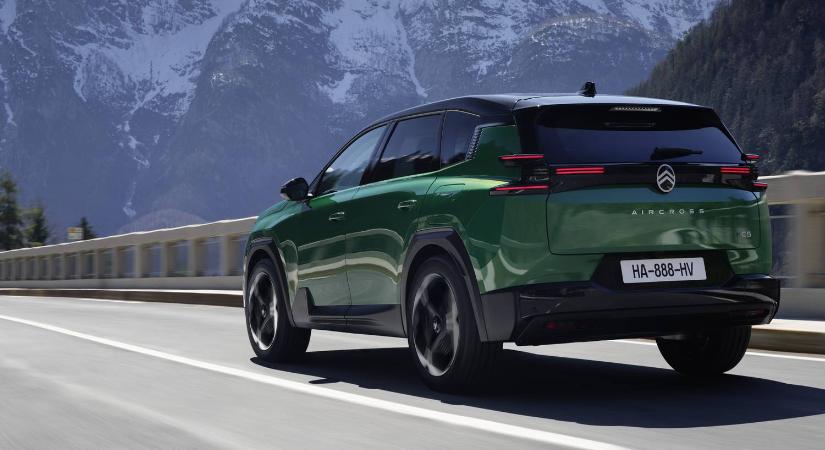 Teljesen megújult a Citroen családi SUV-ja, a C5 Aircross
