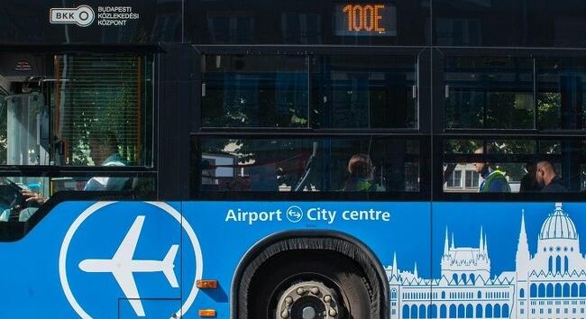 Május elsejétől sűrűbben jár a 100E Repülőtéri Expressz