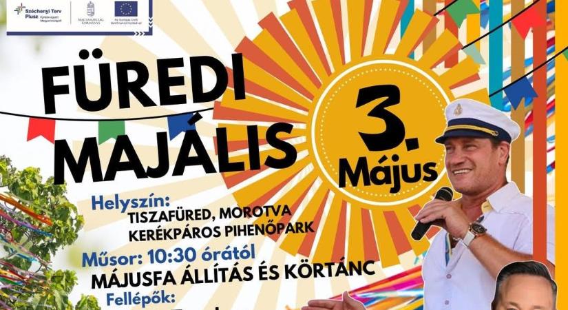 Színes programkavalkád Tiszafüreden, május első hétvégéjén!