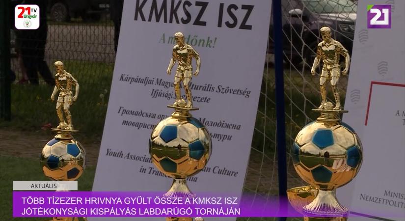 Aktuális (2025.04.29) Több tízezer hrivnya gyűlt össze a KMKSZ ISZ jótékonysági kispályás labdarúgó tornáján (videó)