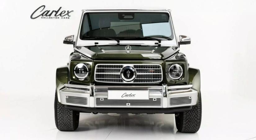 Már a retro Mercedes G-osztály újjászületése is megtörtént
