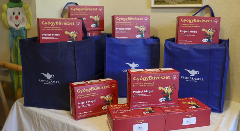 Varázsdobozok a beteg gyerekeknek