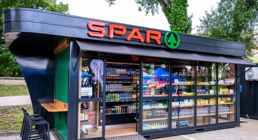 Itt a SPAR QUICK AND EASY: konténerbolt, ami megváltoztatja, amit a vásárlásról gondoltál