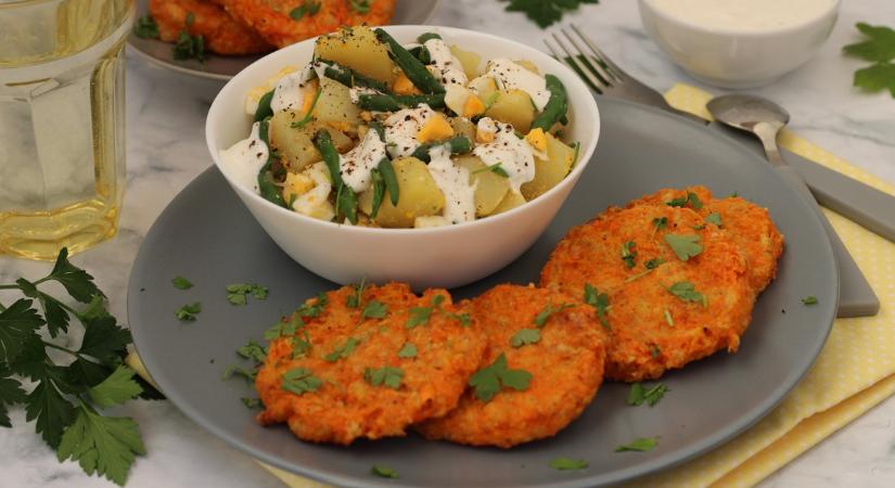 Igen, teljesen húsmentes ez a recept: sajtos répakorongok