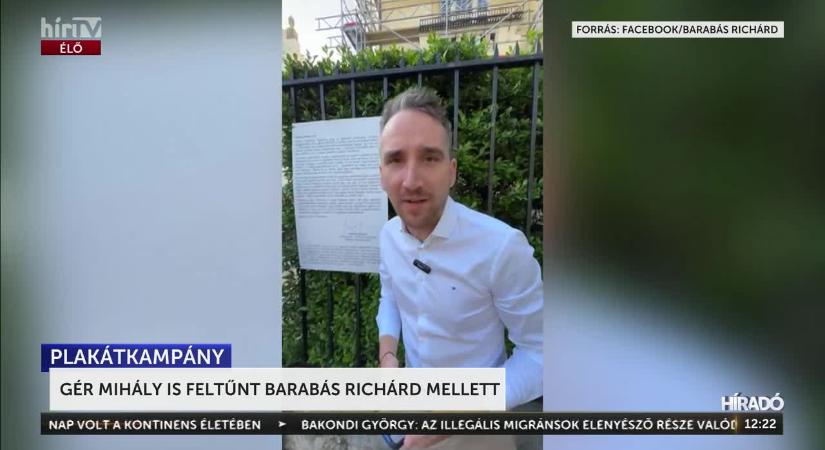 Gér Mihály is feltűnt Barabás Richárd mellett  videó
