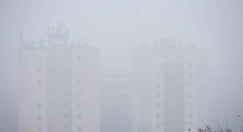Jelentősen romlott a levegőminőség: több magyar városban is egészségtelen mértékű a légszennyezettség