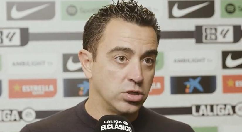 Dobunk egy hátast, ha ezt az együttest veszi át Xavi