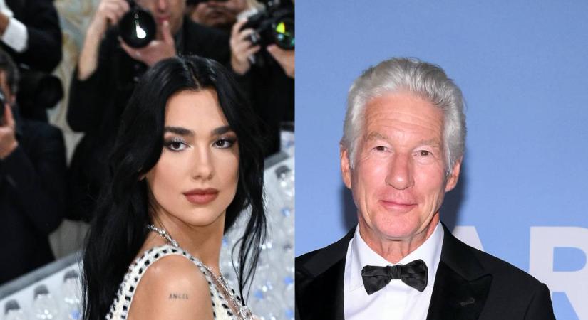 Dua Lipa megmutatta tökéletes alakját, a 75 éves Richard Gere-en nem fog a kor