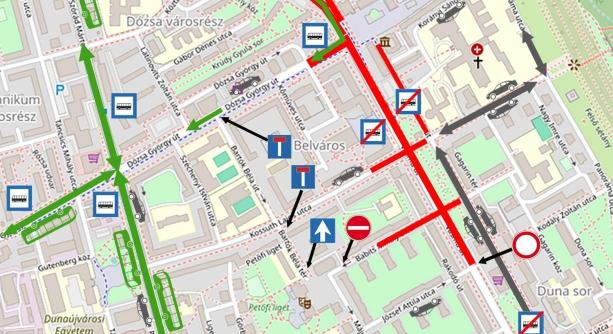 Útlezárások a hosszú hét végén – figyelem, a buszközlekedést is érinti!