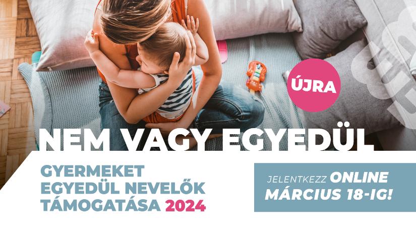 Idén sem vagy egyedül – 2025-ben is vásárlási utalvánnyal segítjük az egyszülős családokat
