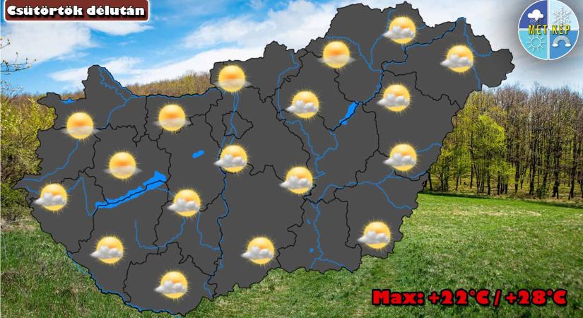 Kora nyárias időben telnek a majálisok