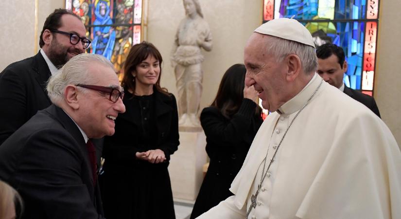 Martin Scorsese új filmjében benne lesz Ferenc pápa utolsó interjúja