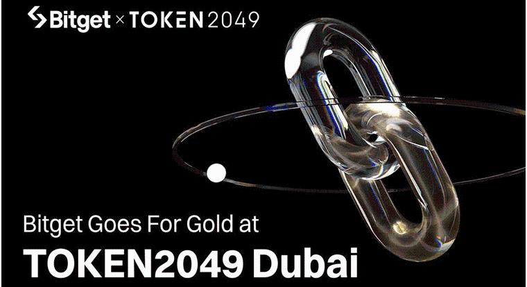 A Bitget aranyfokozatú szponzorként vesz részt a TOKEN2049 Dubai eseményen