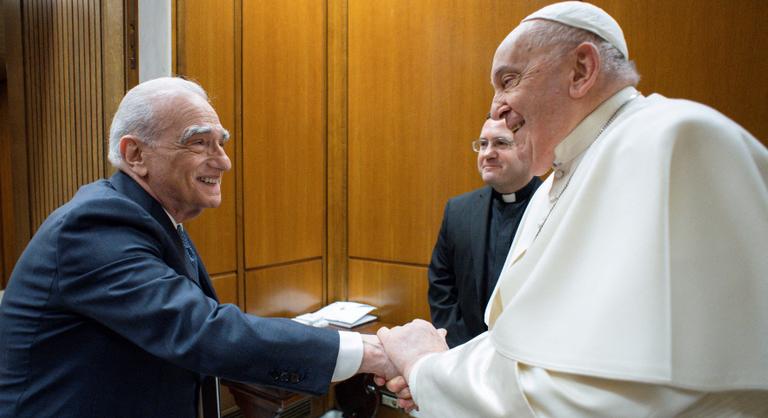 Martin Scorsese bejelentette: filmje Ferenc pápa utolsó nagy interjúját is tartalmazza