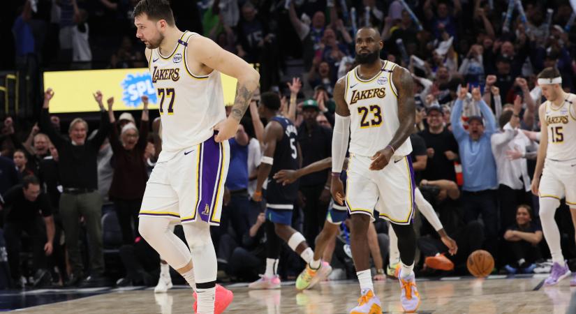 Blama: hazai pályán esett ki a Lakers