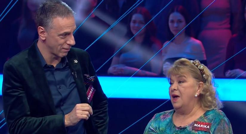 Oszvald Marika felpofozta Csonka Andrást - A kamera mindent vett