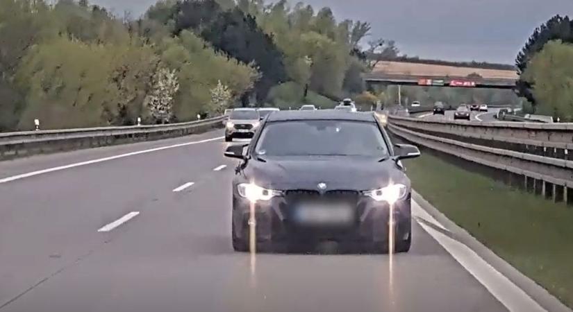 Levillogta a rendőröket, részegen törte a táblákat – nem a KRESZ a BMW-sek erőssége