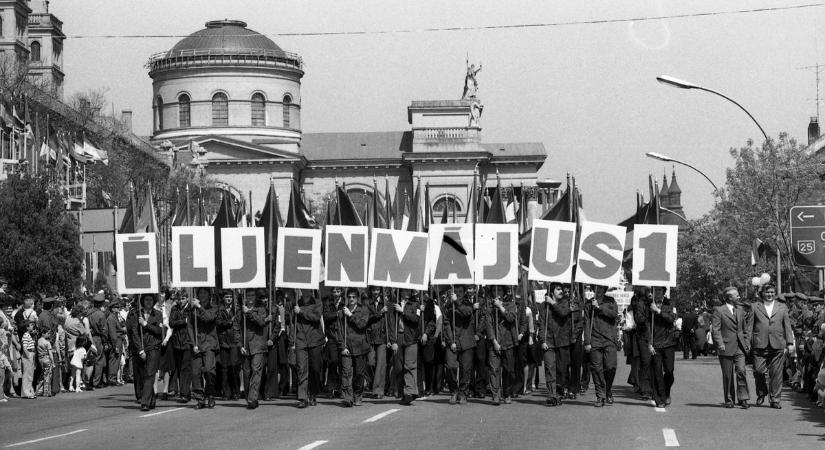 Éljen május 1-je! Ilyen volt a 70-es években Egerben a munka ünnepe