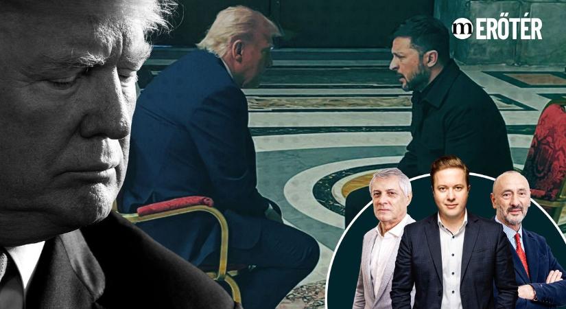 Putyin játszik, Zelenszkij kényszerpályán, Trump dönt – Erőtér Földi Lászlóval és Horváth Józseffel