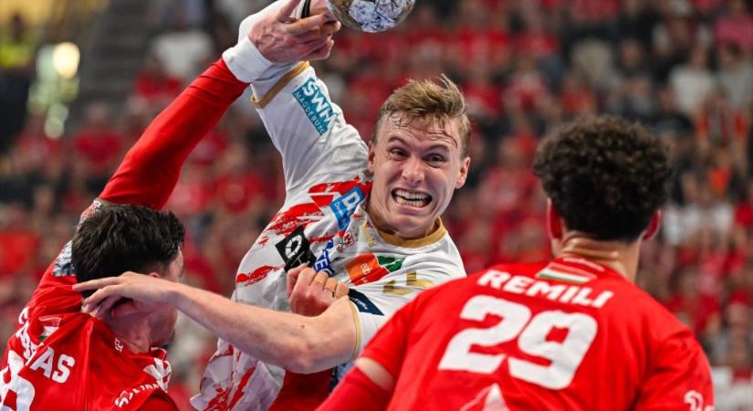Négygólos előnnyel kezdte a hajrát, mégis kiesett a Veszprém a BL-ből