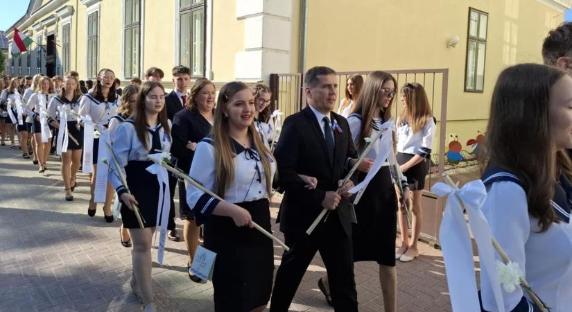 Két osztály búcsúzott a kapuvári Páli Szent Vince gimnáziumtól