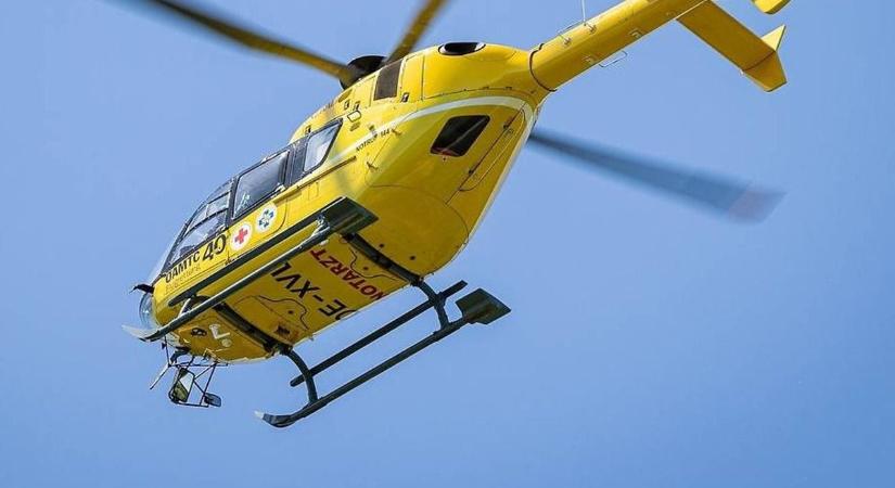 Mentőhelikopter is érkezett a súlyos balesethez Burgenlandban - három ember megsérült