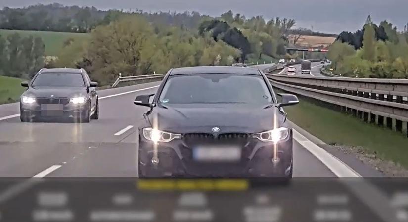 Ezt benézte: civil rendőrautót villogott le a 160-nal száguldó sofőr az autópályán
