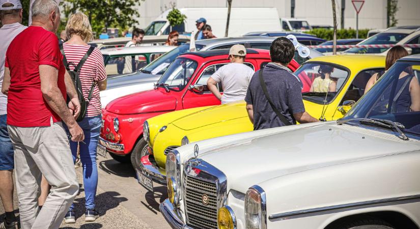 Városi retro majális 2025: Oldtimer autók és felvonulás