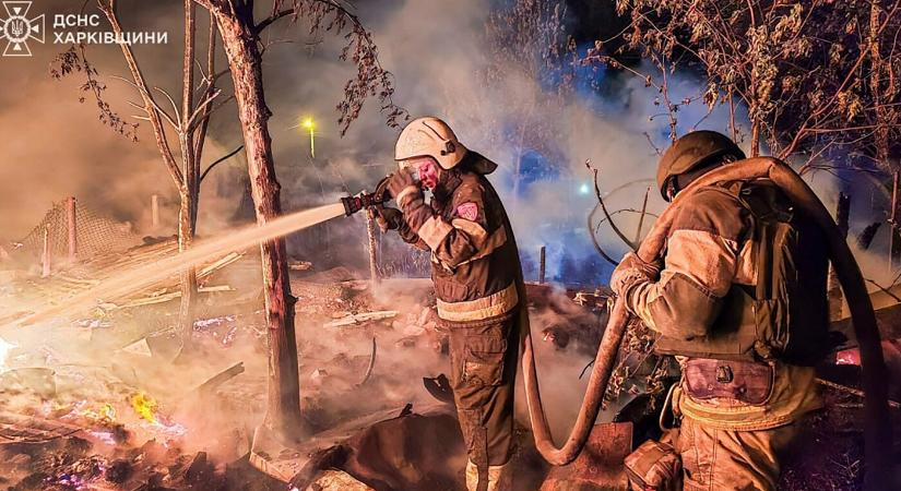 Ukrán légvédelem: jelentős dróncsapás érte Zaporizzsját