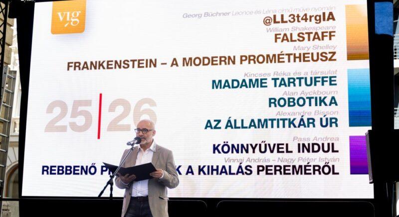Kihirdette új évadát a Vígszínház – Udvaros Dorotty és Szász Júlia is fellép
