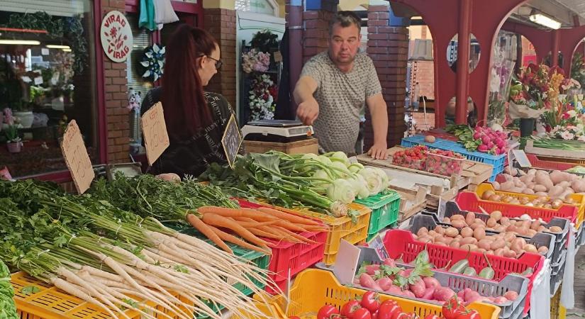 Piaci látogatás a hosszú hétvégén