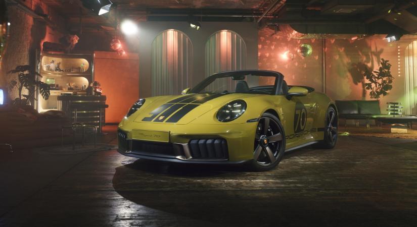 Szűretlen hetvenes évek a Porsche 911 Spirit 70-ben