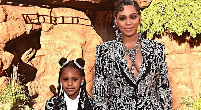 Beyoncé és Jay-Z lányai jó sokat nőttek: Blue Ivy egyre csajosabb